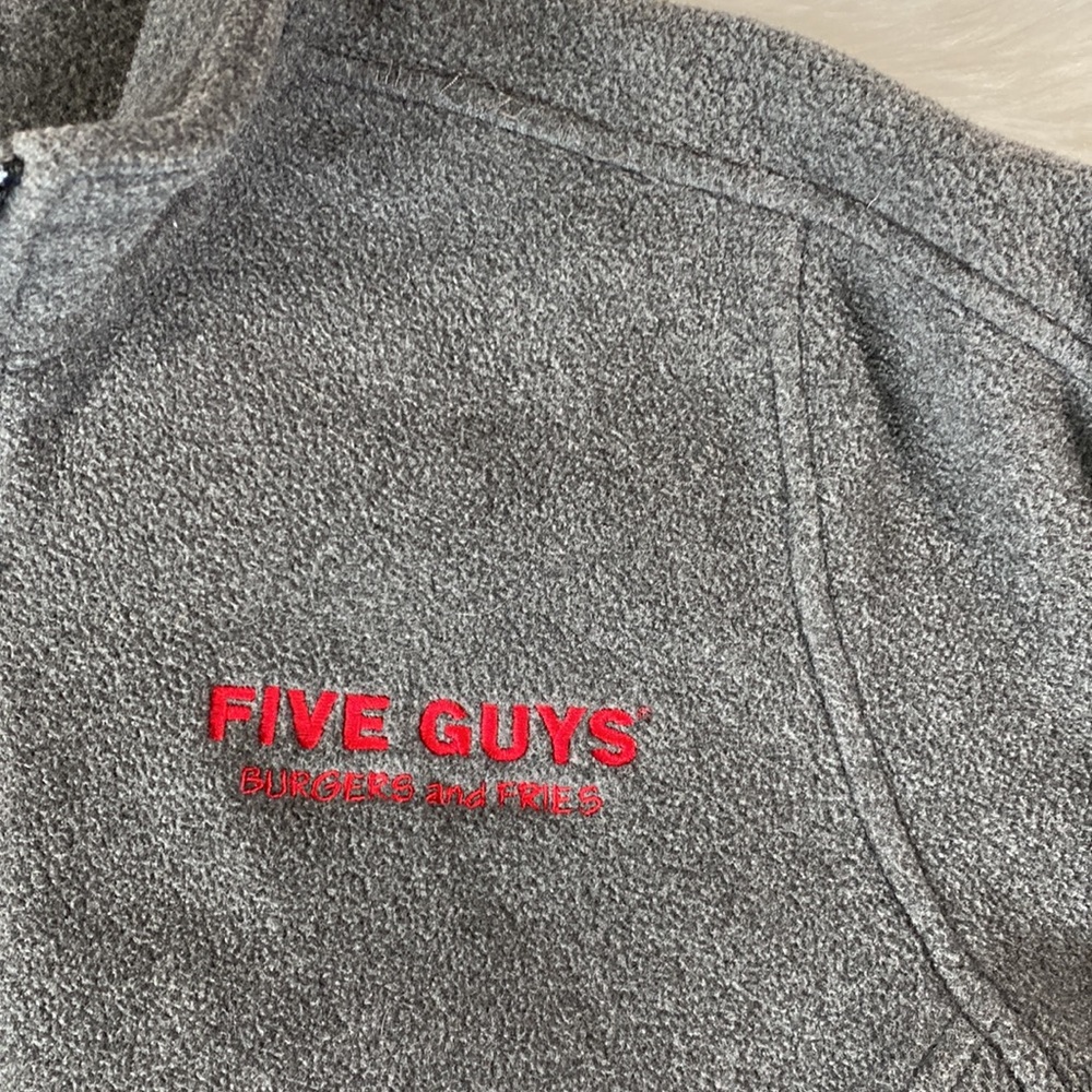 Port Authority • Five Guys Burgers and Fries Fleece Sweatshirt - Picture 3 of 9